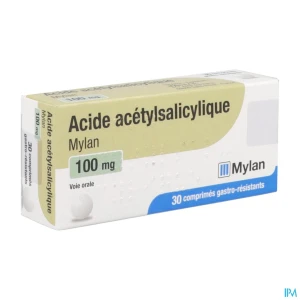Acide acétylsalycilique viatris 100mg comprimé x30